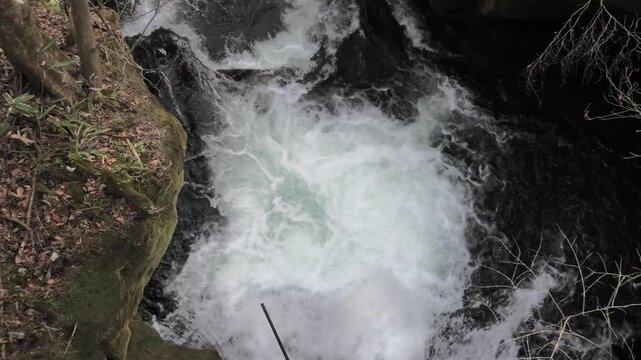 waterfall in the park