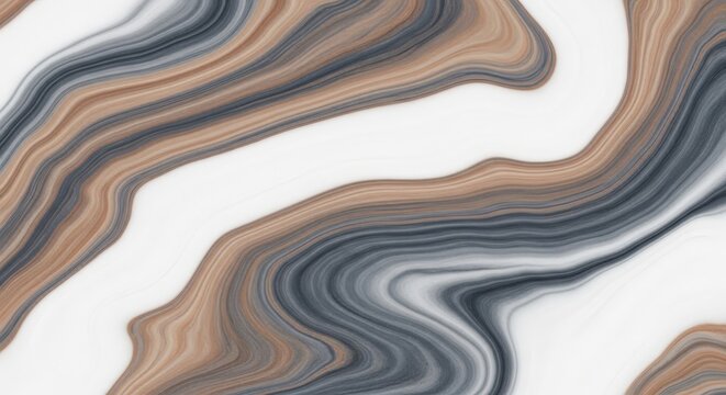 Abstract marble texture with swirling white, grey, and tan lines