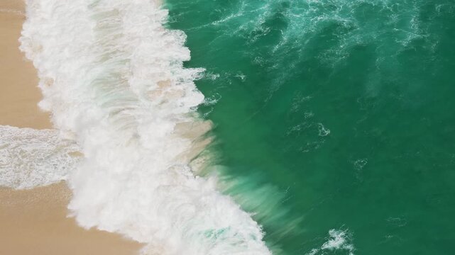 sea waves on the beach