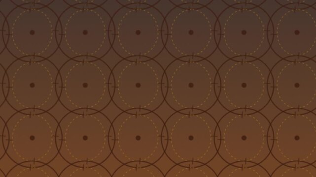 Abstract geometric brown leather texture with hexagonal pattern for modern design projects