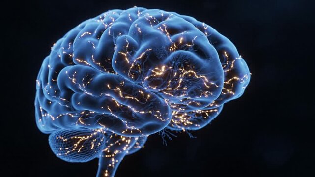 3d rendered illustration of human brain