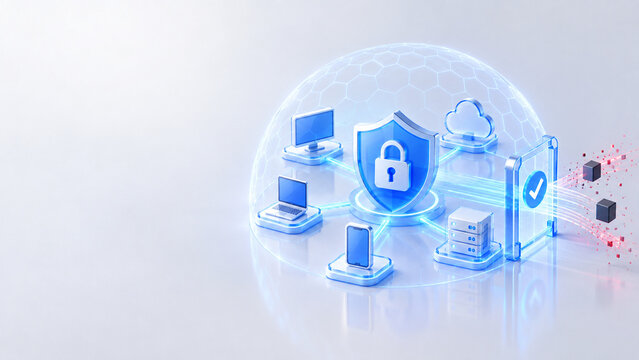 Zero trust network access with secure gateway and protected devices