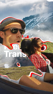 Premium Transitions Liquid 5 Variations VERTICAL &ndash; Fluid Liquid Transitions, Flowing Distortion Wipes, Ripple Warps and Organic Motion Effects for Professional Video Editing and Motion Graphics
