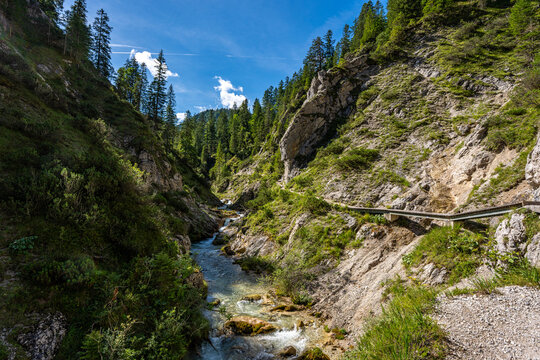 Die Gleirschklamm bei Scharnitz