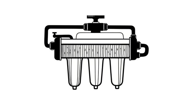 Industrial Air Filter System.