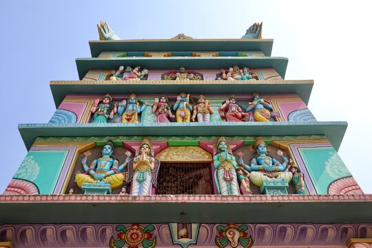 インド　アヨーディア　ヒンドゥー寺院