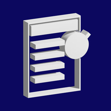 Forex Trading  icons set 3D image