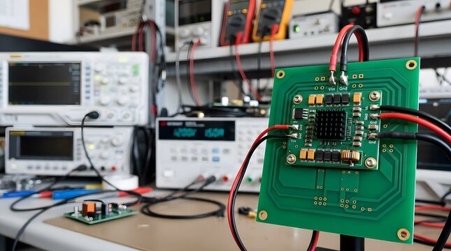 precision voltage regulator module for electronic circuit testing, power management, voltage control, prototype development and engineering research