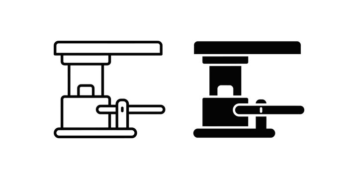 Paper punch machine for office supplies and stationery.