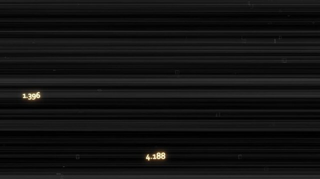 Numerical counter geometric digital interface. financial markets, sales performance, revenue growth, investment reports, corporate presentations, data analysis, dashboards, statistical tracking.