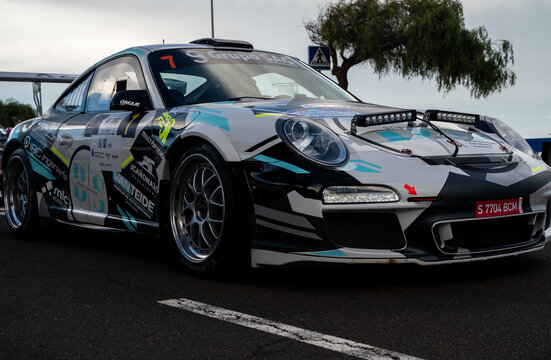 TENERIFE, SPAIN &ndash; 4 SEPTEMBER 2026 &ndash; Service park for the 52nd Orvecame Isla de Tenerife Rally-17.dng