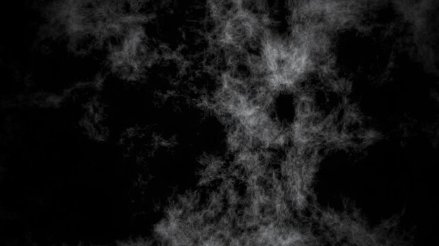 Abstract Animation dark sky at the night