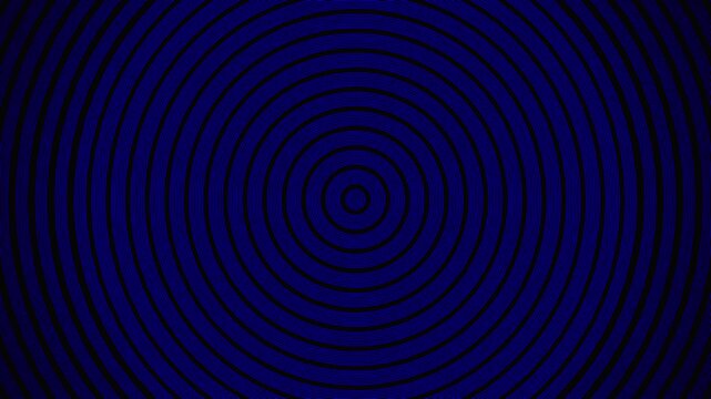 Concentric circles pattern animation radiates with subtle ripples. Hypnotic digital radar rings expand along the concentric circles. Minimalist cyber telemetry guides these concentric circles.