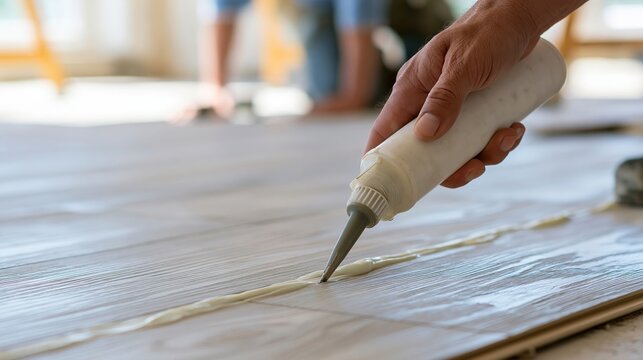 Professional Laminate Flooring Moisture Protection Sealant View
