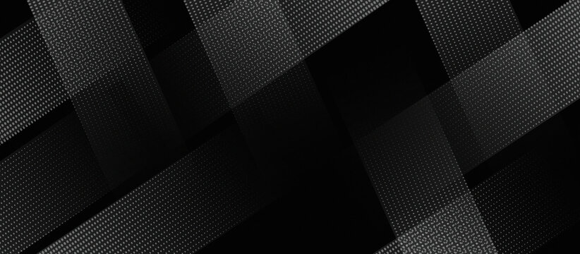 Abstract Black Carbon Fiber Texture Background with Diagonal Stripes