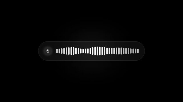 Dynamic Audio Waveform Visualizer for Voice Notes and Sound Activity