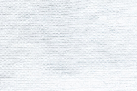 White woven polypropylene plastic sack texture background,macro,A full-frame close-up photograph capturing the detailed cross-weave pattern of a clean white woven polypropylene plastic sack material, 