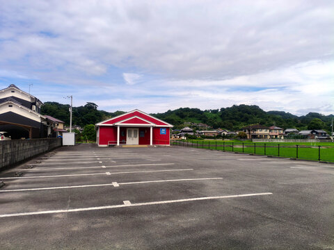 Jehovah Witnesses Kingdom Hall and Parking Lot near Taisanji (the 52nd) on Shikoku Henro Pilgrimage, Ehime 2026