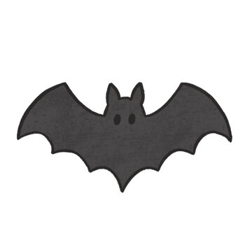 Halloween vampire bat vector illustration png for spooky fall party invitation autumn October symbol icon drawing