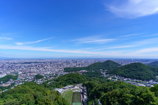 札幌市大倉山からの眺め 2026/8/29
