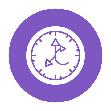 Time Loop Vector Icon