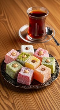 A Sweet Embrace: Savoring Delight with Warm Tea
