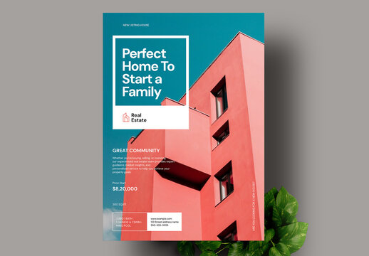 Real Estate Flyer Layout