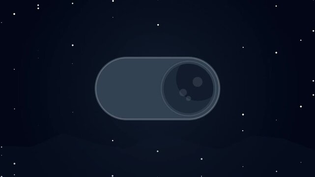 Day and Night Cycle UI Toggle Switch Animation