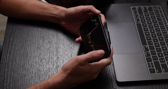 Financial market analysis concept showing price trends, investment planning and data-driven decision making for trading, portfolio management and modern digital finance.