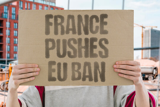 "France pushes EU ban" Paris urges bloc-wide halt to settlement goods. FRANCE. EU. BAN. SETTLEMENTS. PUSH"