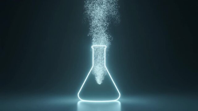 Beaker Particle Rise Background