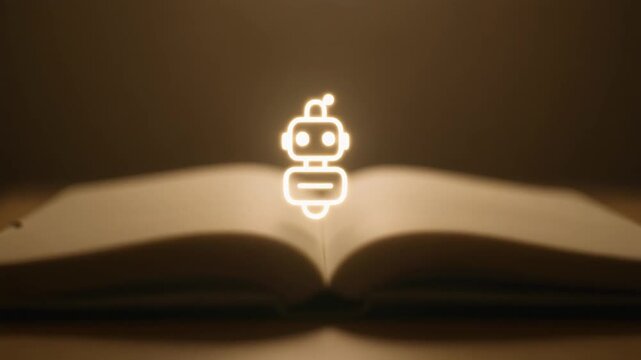 Notebook AI Tutor Icon Background