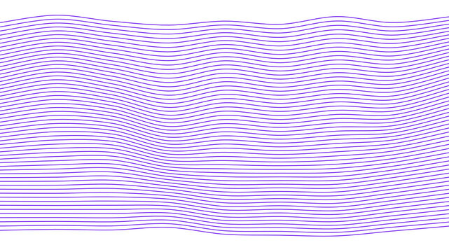 Trac&eacute;s harmonieux d'Ondes fluides en Mouvement dynamique