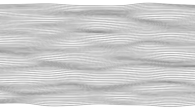 Trac&eacute;s harmonieux d'Ondes fluides en Mouvement dynamique