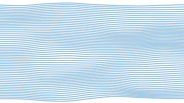 Trac&eacute;s harmonieux d'Ondes fluides en Mouvement dynamique
