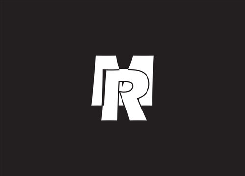 RM initial logo  design and creative logo 
