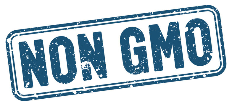 non gmo blue grunge stamp with no background. non gmo stamp