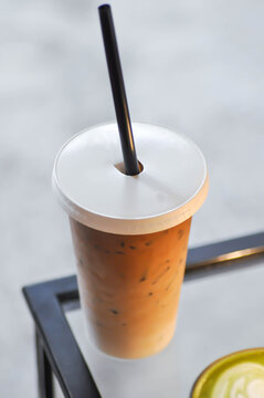 iced coffee , iced latte coffee or iced mocha coffee