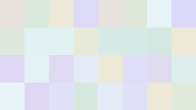 background pattern with soft, pastel-colored geometric squares