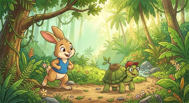 Bunny and Turtles