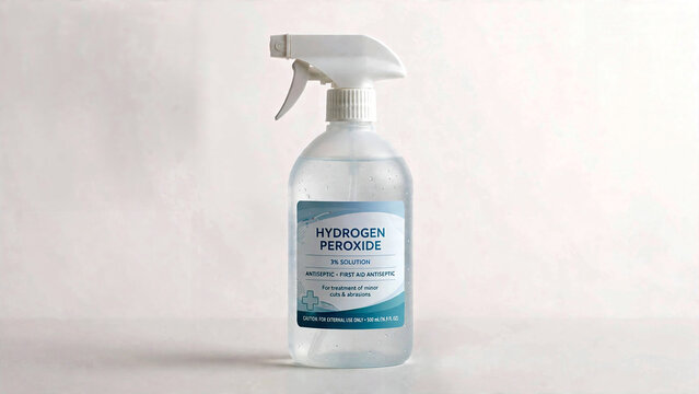 Hydrogen Peroxide Spray Bottle for First Aid Antiseptic