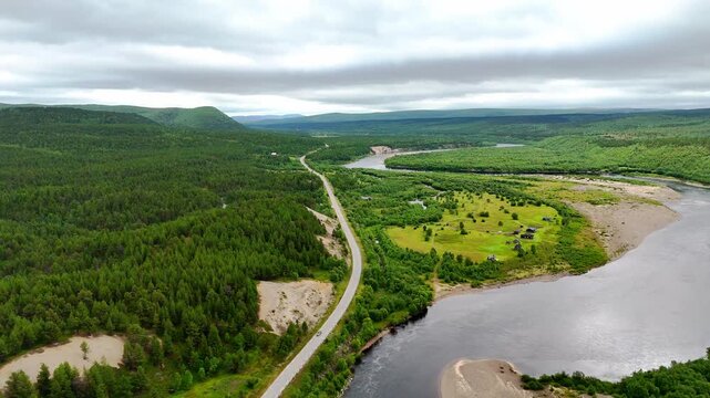 Karasjok River, Finnmark, Norway