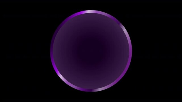 Circular highlight ring graphic coloured semi transparent circle with shiny, glossy border rim background for text or images or a highlighter pointer for tutorials, instructional guides & explainers