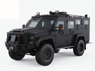 Obraz premium Lenco BearCat armored tactical vehicle front commercial law enforcement product image