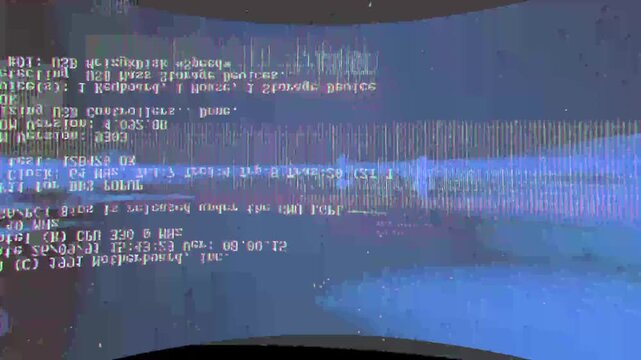 Dynamic colorful glitch transition with digital distortion, RGB split and vibrant color noise. Perfect overlay for modern video editing and intros.