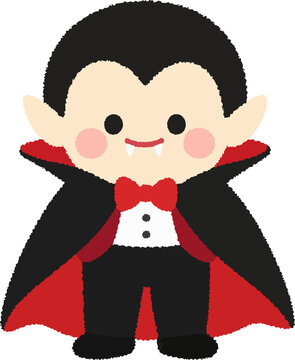 Cute 3D vampire character boy / かわいい吸血鬼のキャラクター 3D / 可爱3D吸血鬼男孩角色