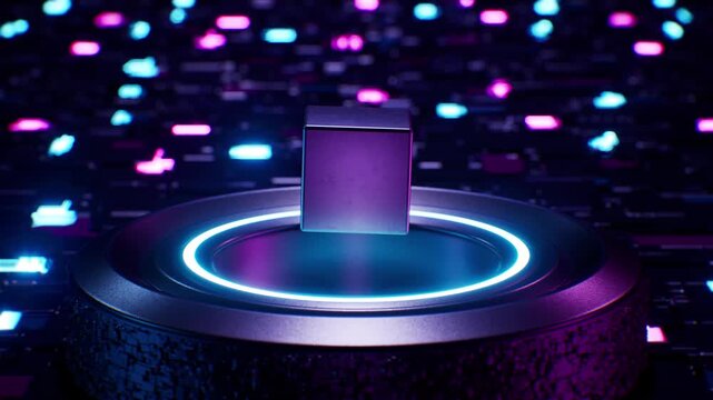 Sci Fi Cube Superconductor