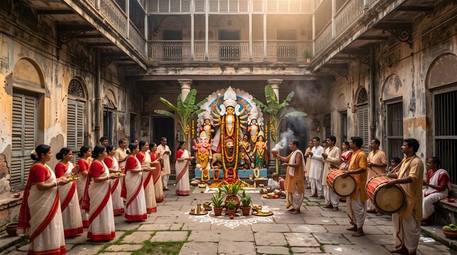 Indian durga puja