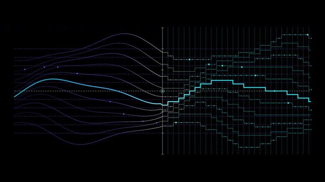 Digital frequency wave pulsing through an embedded transparency layer within a cybernetic grid for science marketing
