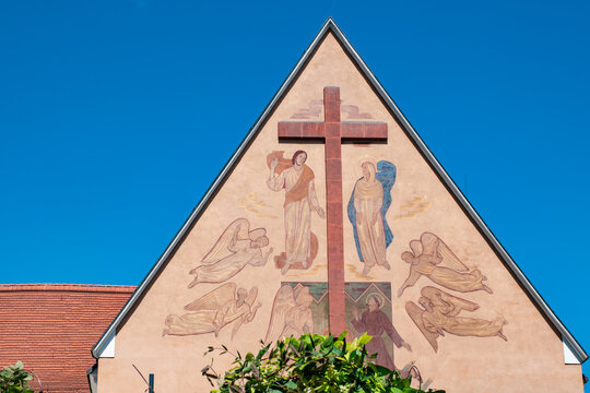 Gable Fresco of the Capuchin Church in Vienna
